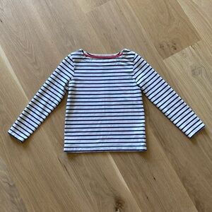 Girls Boden Striped Shirt